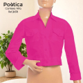 Camisa de Niña en Popelina