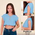Blusa de Niña sin Mangas con Cremallera