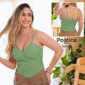 Blusa con Drapeado en el Busto