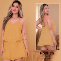 Enterizo con Cargaderas y Capas 