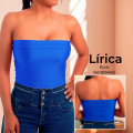 Body strapless ceñido 