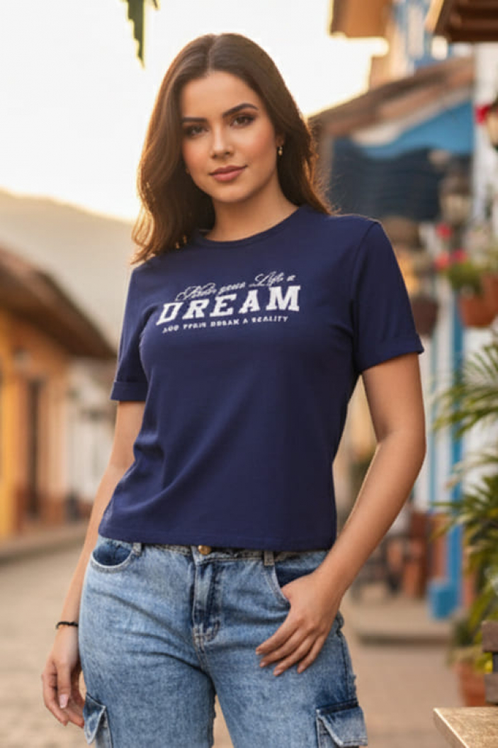 CAMISETA DAMA LIRICA