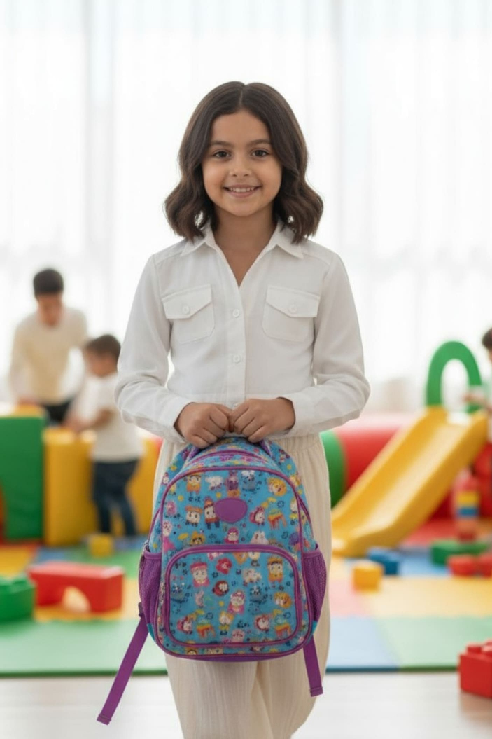 Camisa de Niña en Popelina