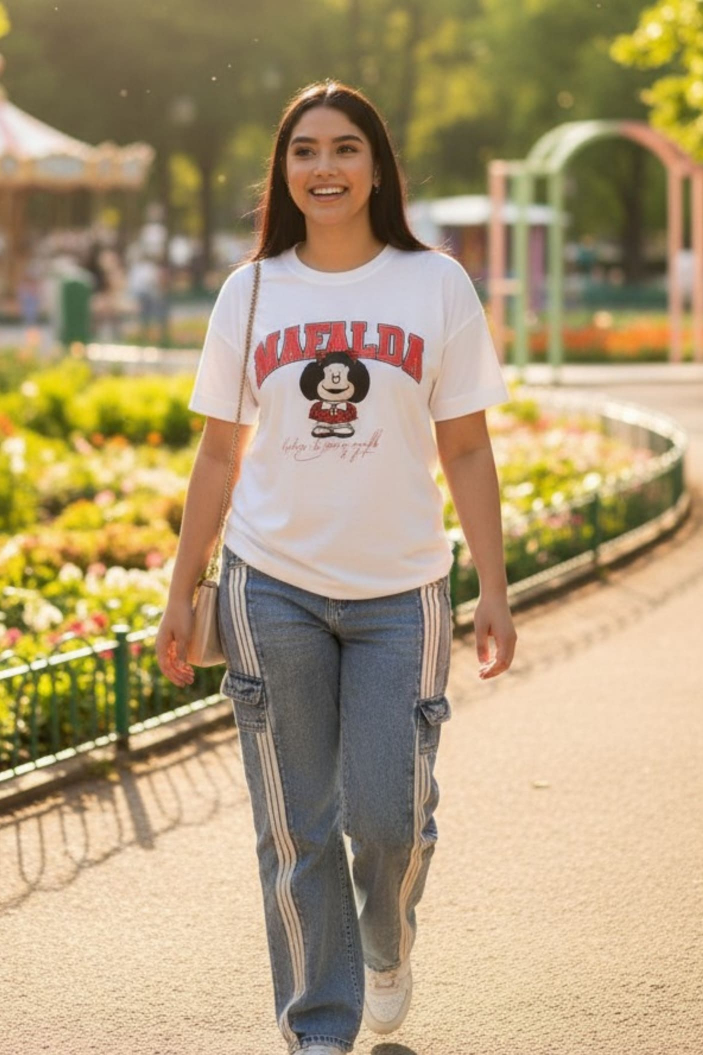 CAMISETA DAMA LIRICA