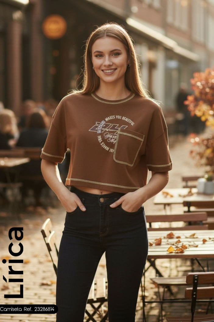 CAMISETA DAMA LIRICA