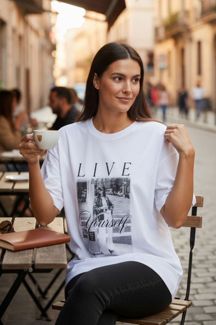 CAMISETA DAMA LIRICA