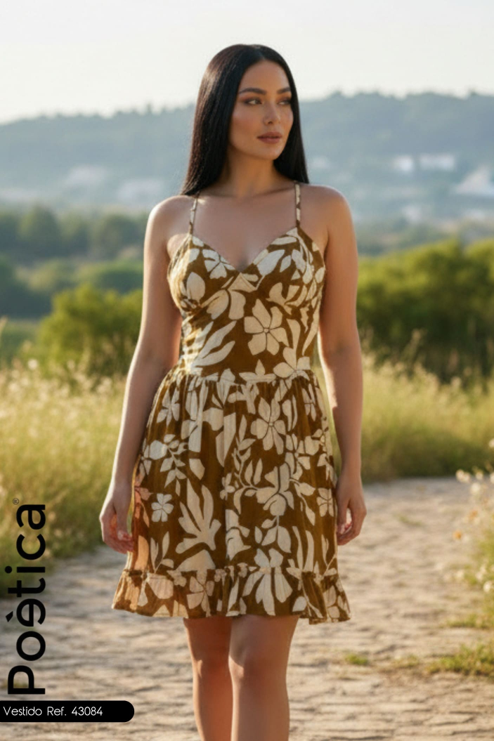 VESTIDO DAMA POETICA