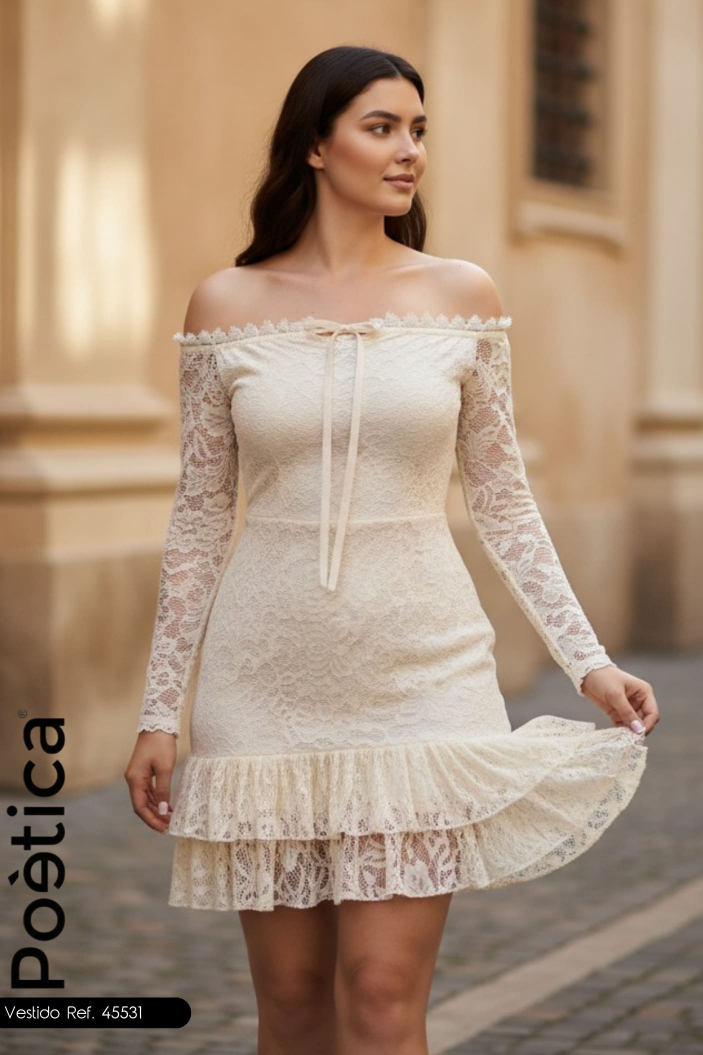 VESTIDO DAMA POETICA