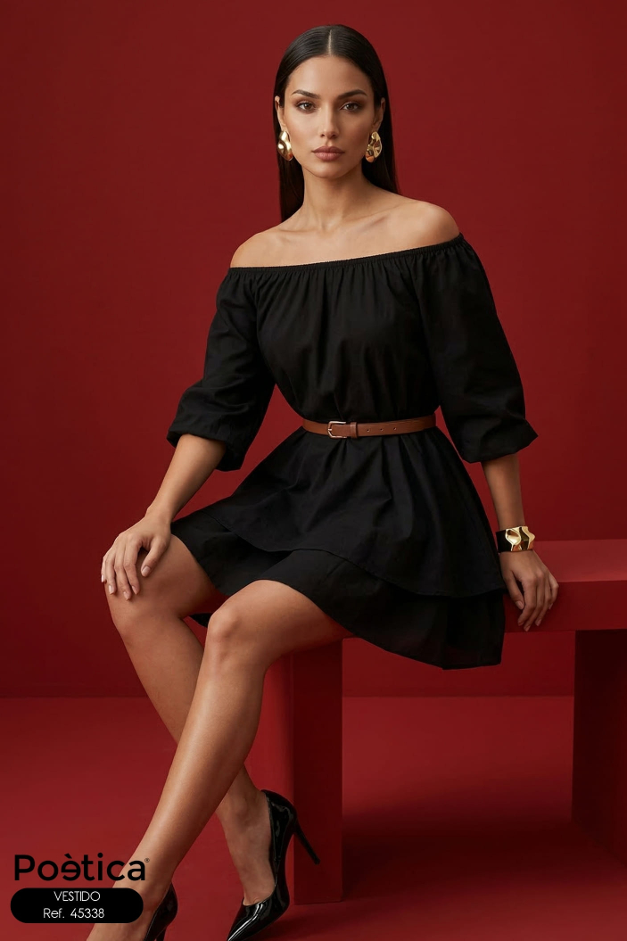 VESTIDO DAMA POETICA