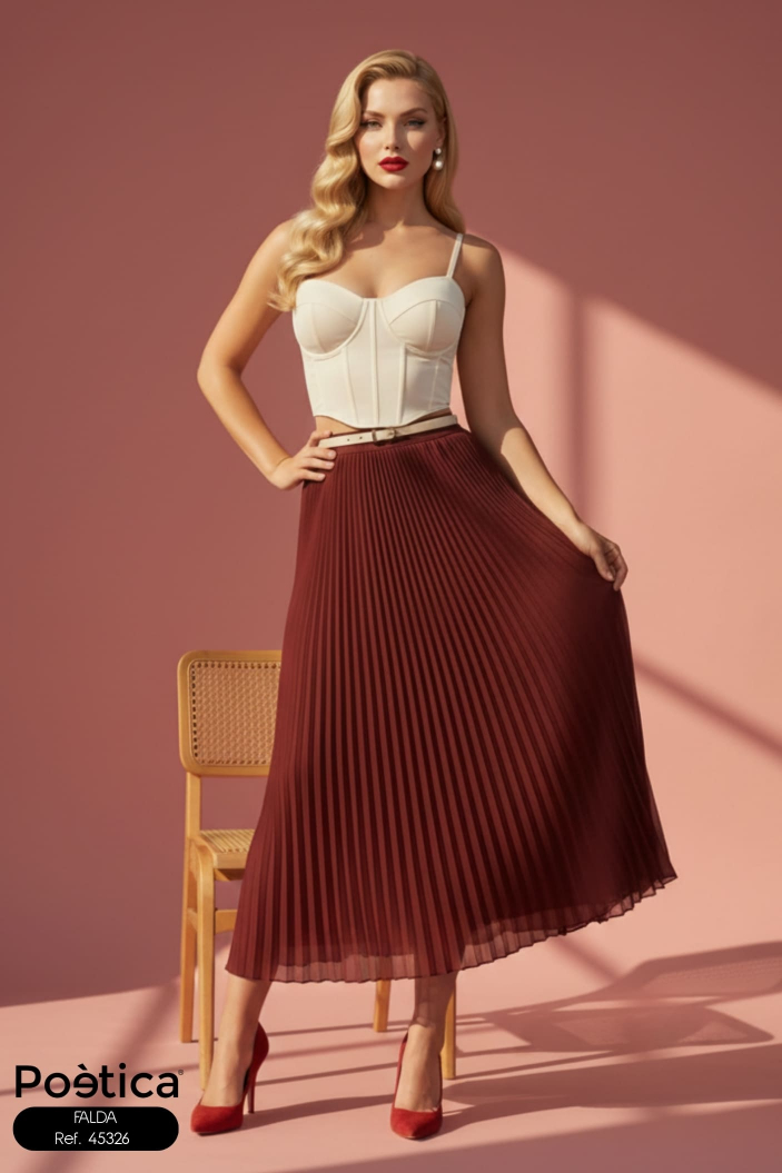 FALDA DAMA POETICA