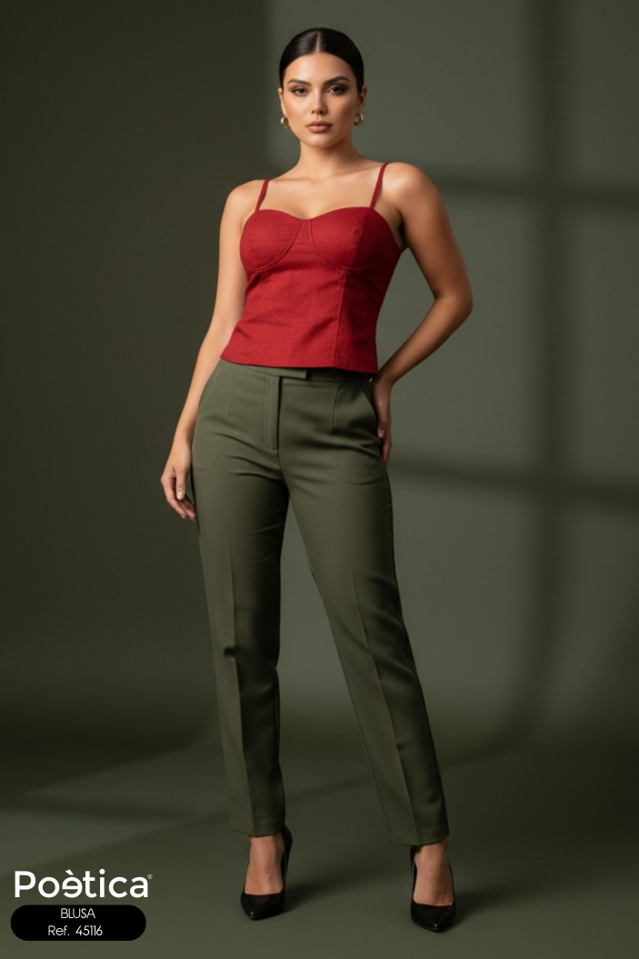 BLUSA DAMA POETICA