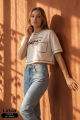 CAMISETA DAMA LIRICA