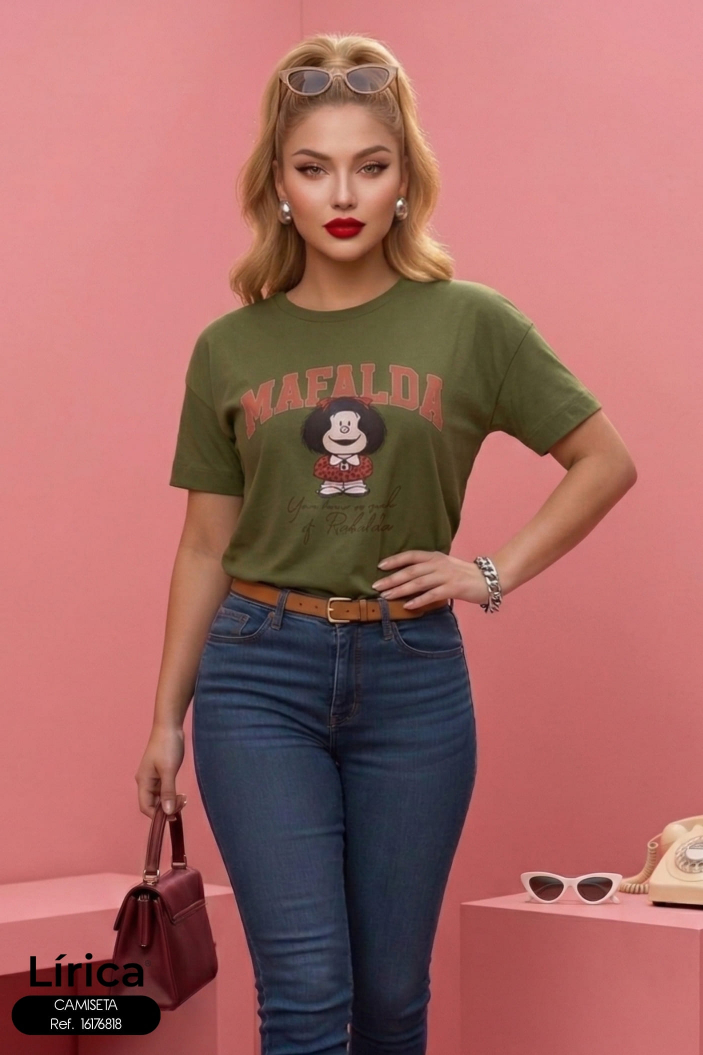 CAMISETA DAMA LIRICA