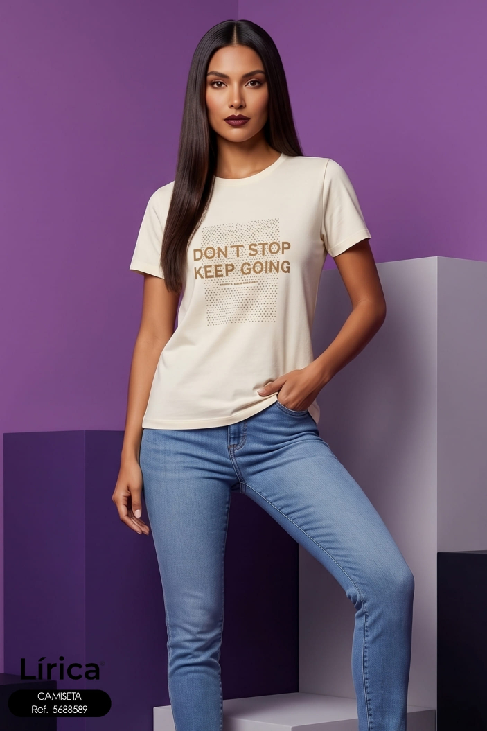 CAMISETA DAMA LIRICA