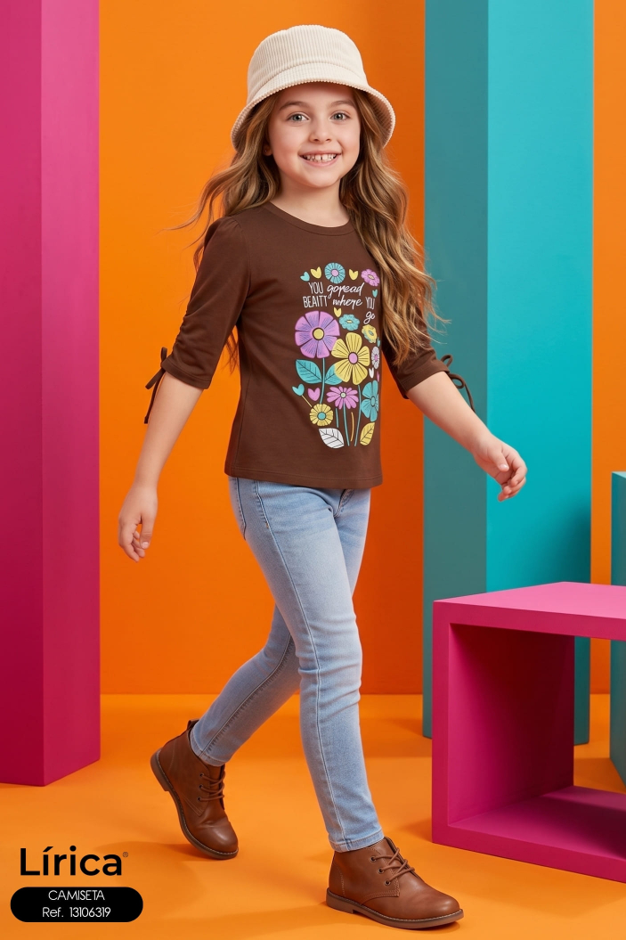 BLUSA NIÑA LIRICA
