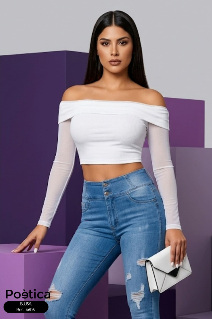 BLUSA DAMA POETICA