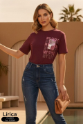 CAMISETA DAMA LIRICA