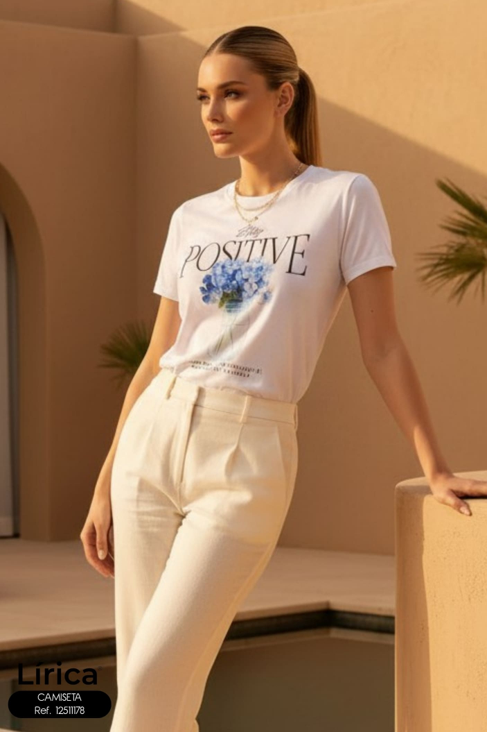 CAMISETA DAMA LIRICA