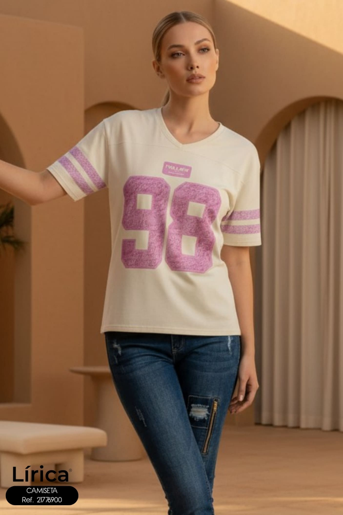 CAMISETA DAMA LIRICA