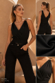 Blusa Elegante en Tela Chifón con Drapeado
