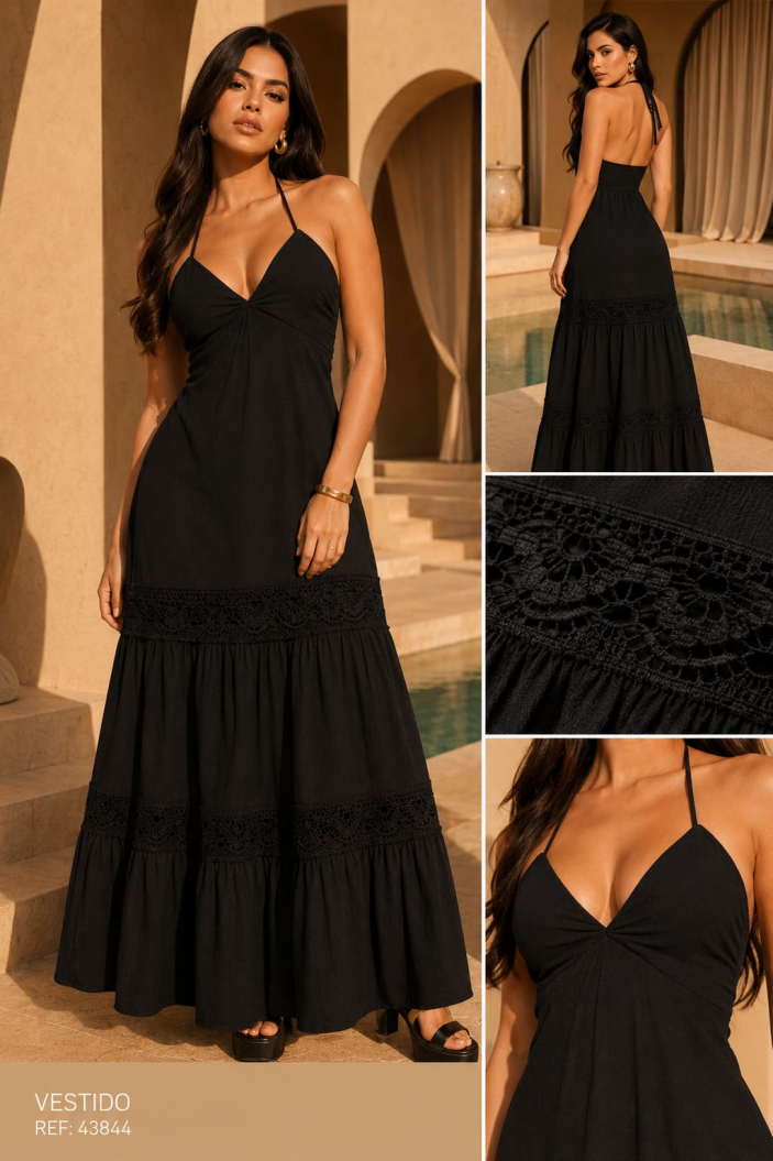 VESTIDO DAMA POETICA
