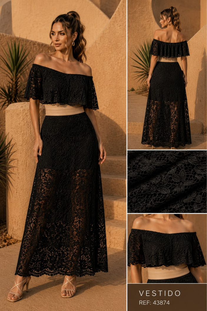 VESTIDO DAMA POETICA