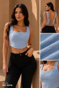 CROP TOP DAMA POETICA