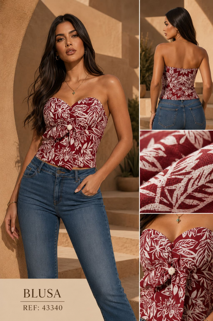 BLUSA  CORTA 