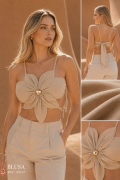 CROP TOP DAMA POETICA