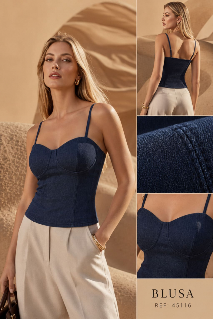 BLUSA DAMA POETICA