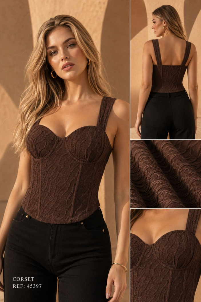 CORSET DAMA POETICA