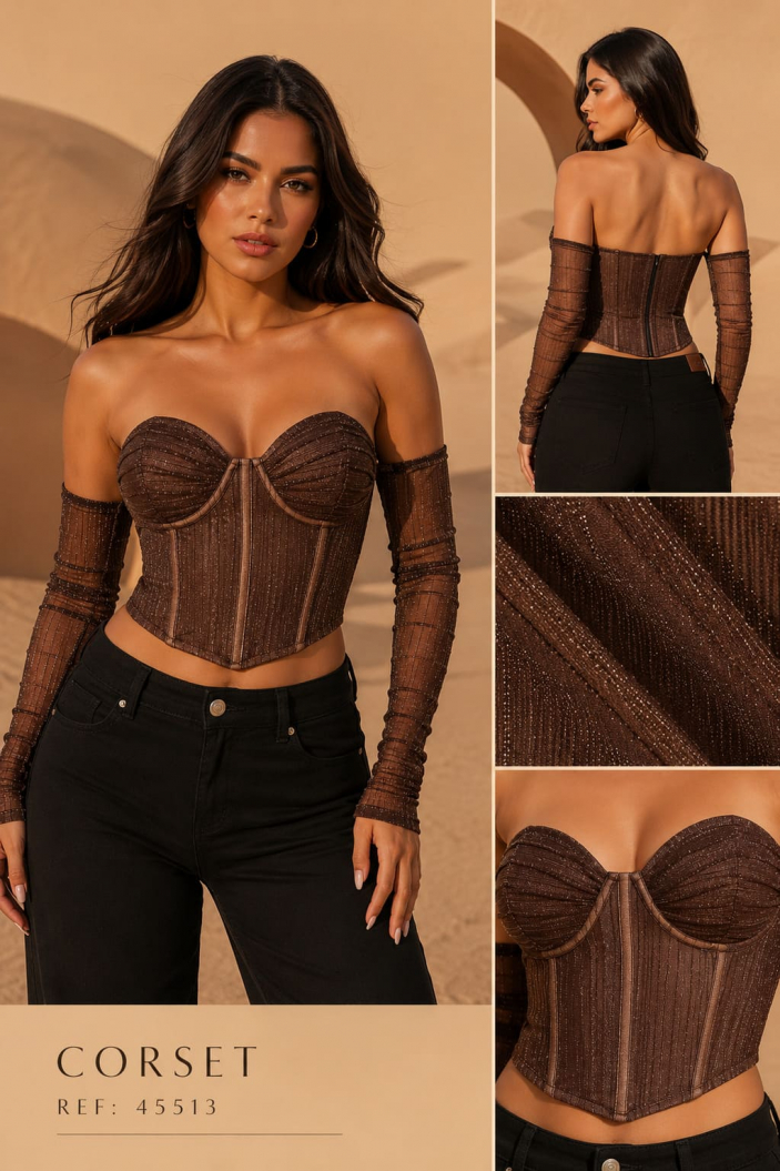 CORSET DAMA POETICA