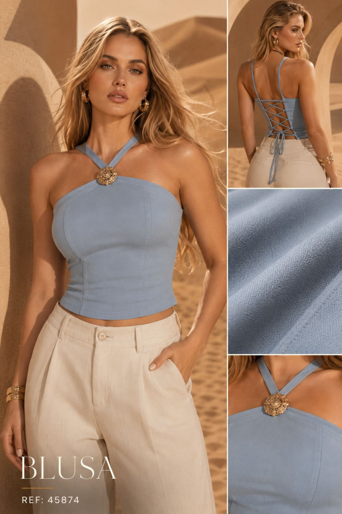 BLUSA DAMA POETICA