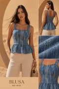 BLUSA DAMA POETICA