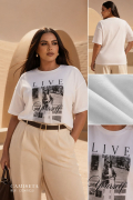 CAMISETA DAMA LIRICA