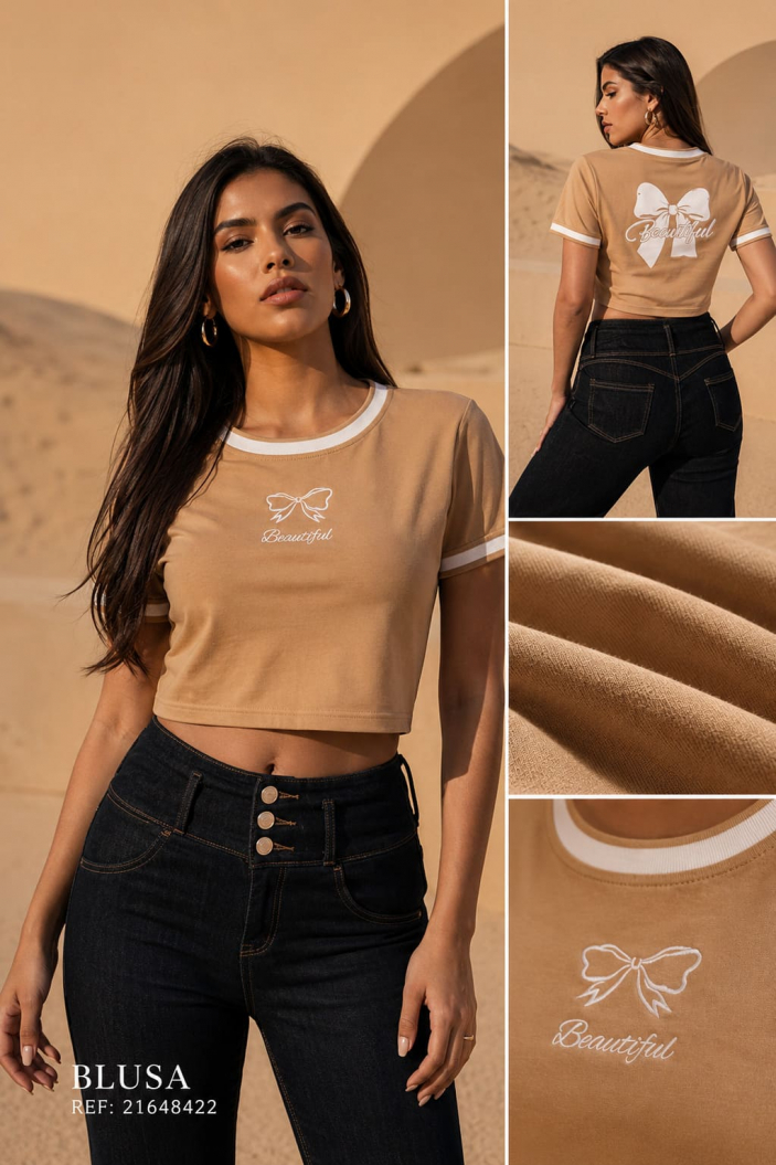 CAMISETA DAMA LIRICA