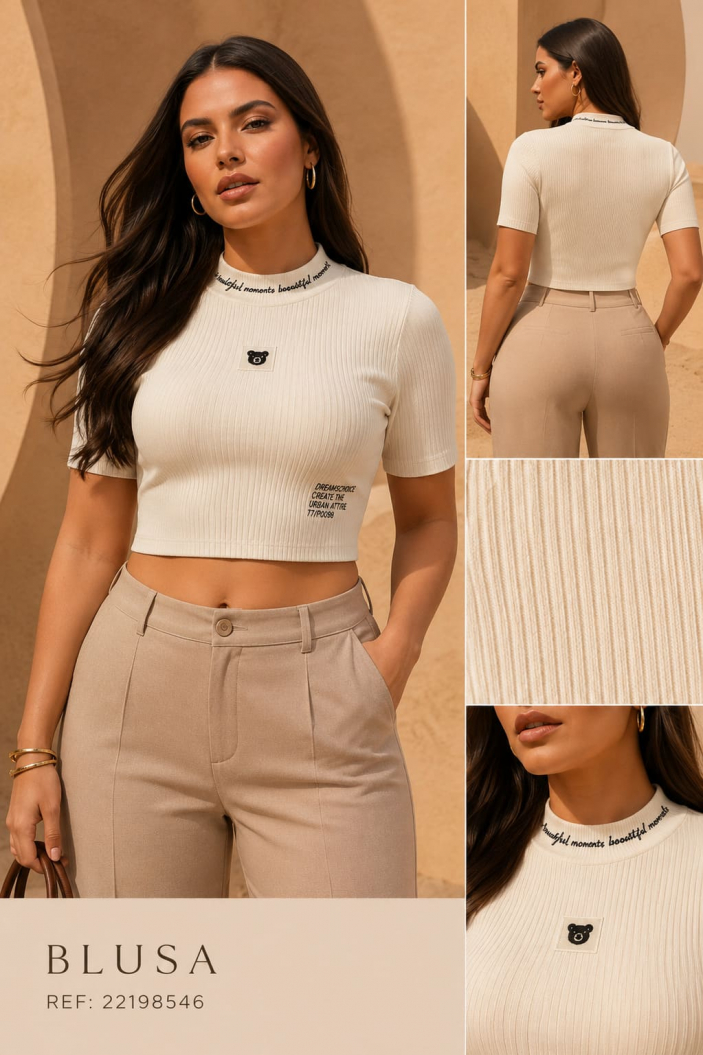 BLUSA DAMA LIRICA