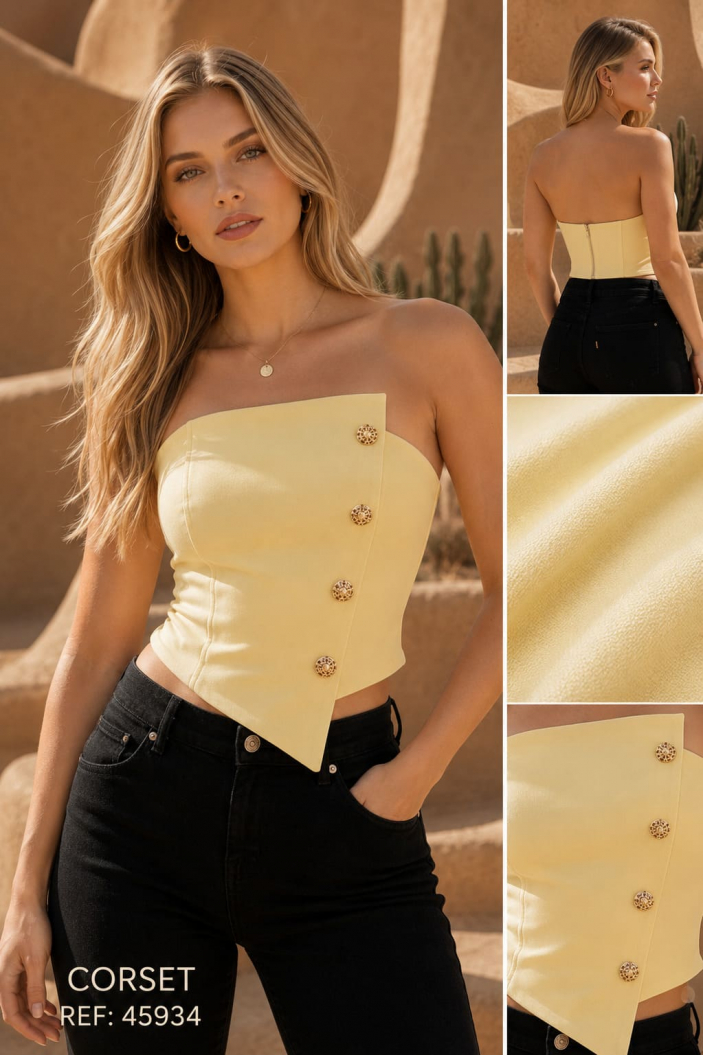 CORSET DAMA POETICA