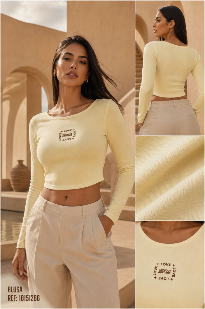 BLUSA DAMA LIRICA