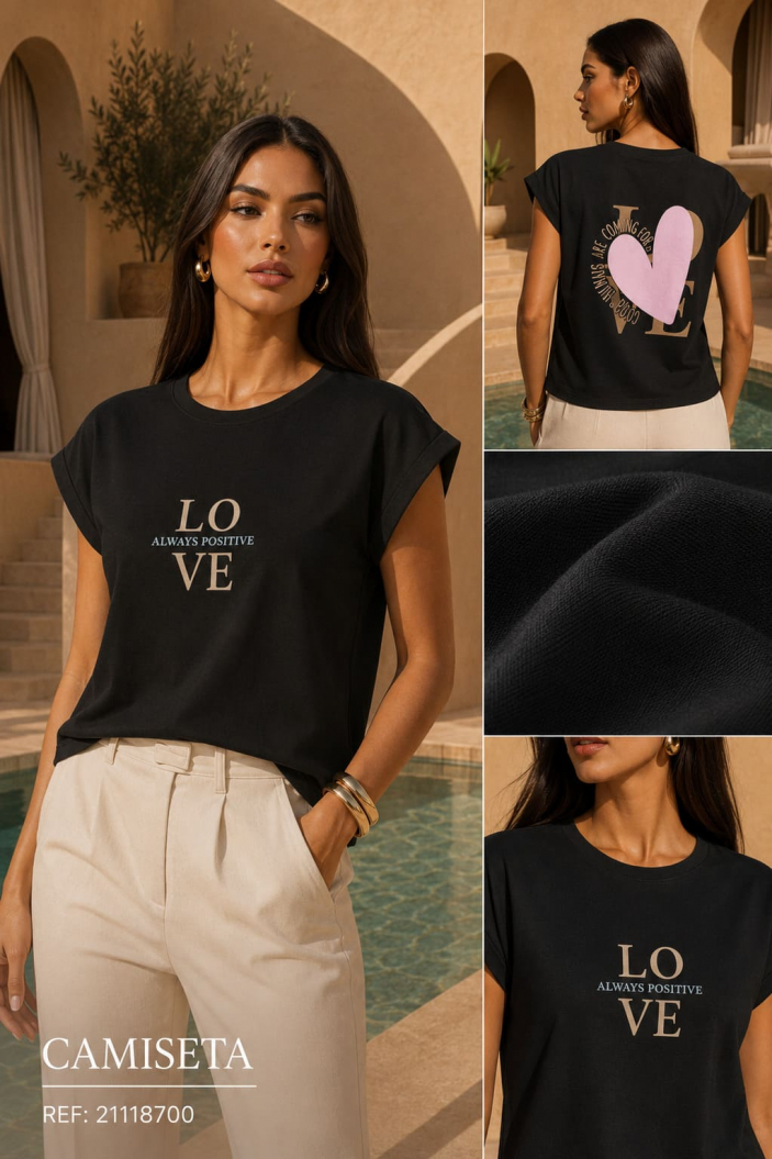 BLUSA DAMA LIRICA