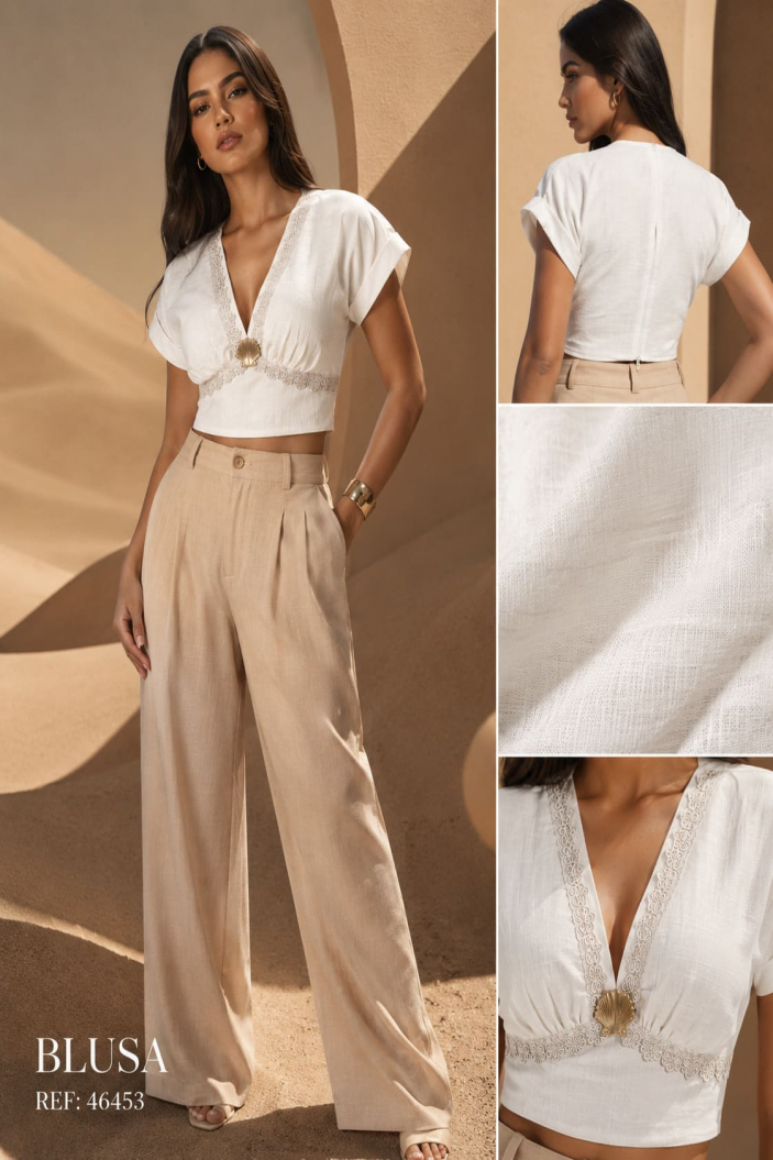 BLUSA DAMA POETICA