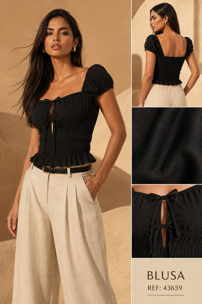 BLUSA DAMA POETICA
