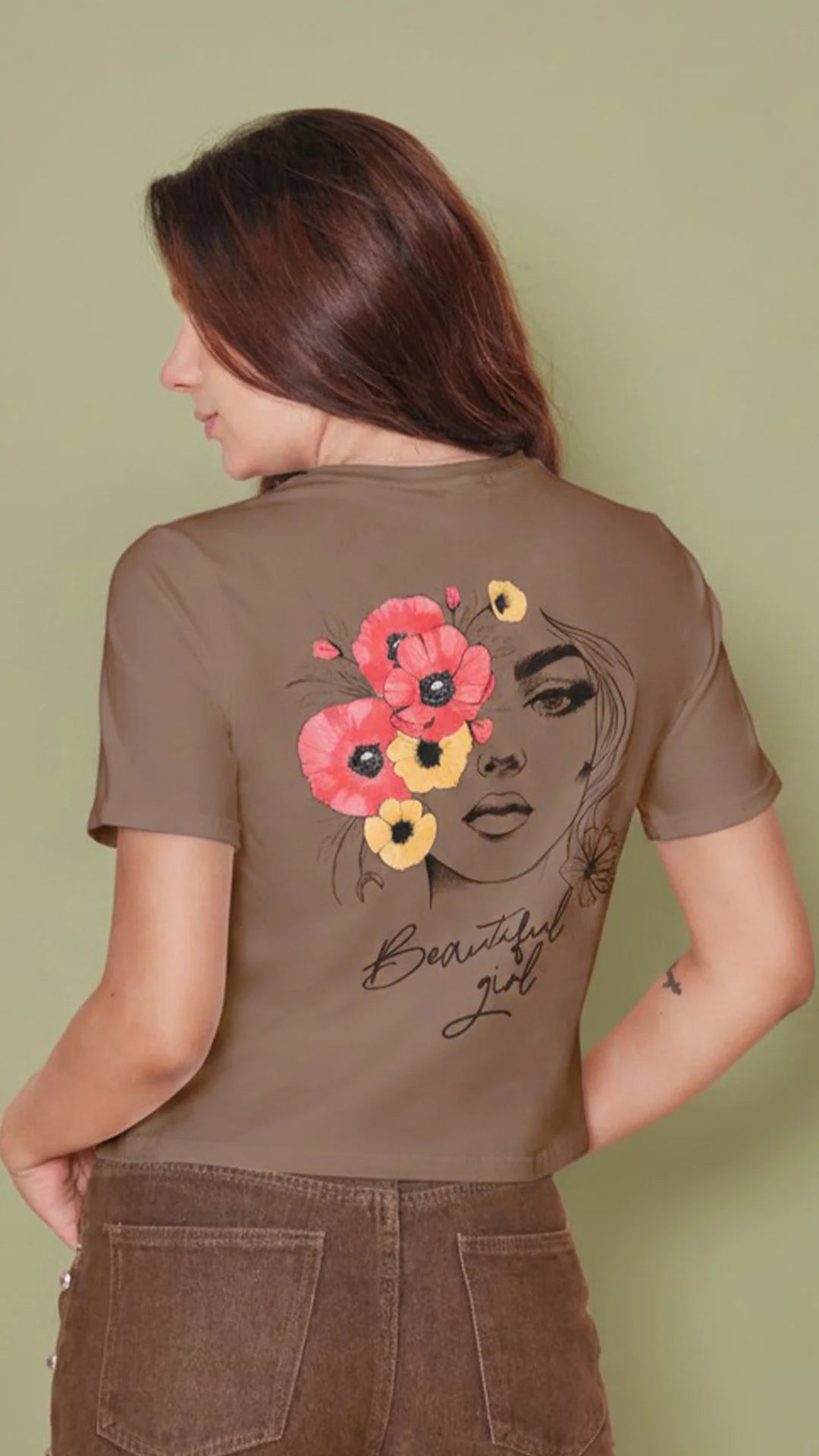 TAUPÉ - blusa-con-guardapolvo-contras-en-tapa-cuello-y-parche-estampado-taupe