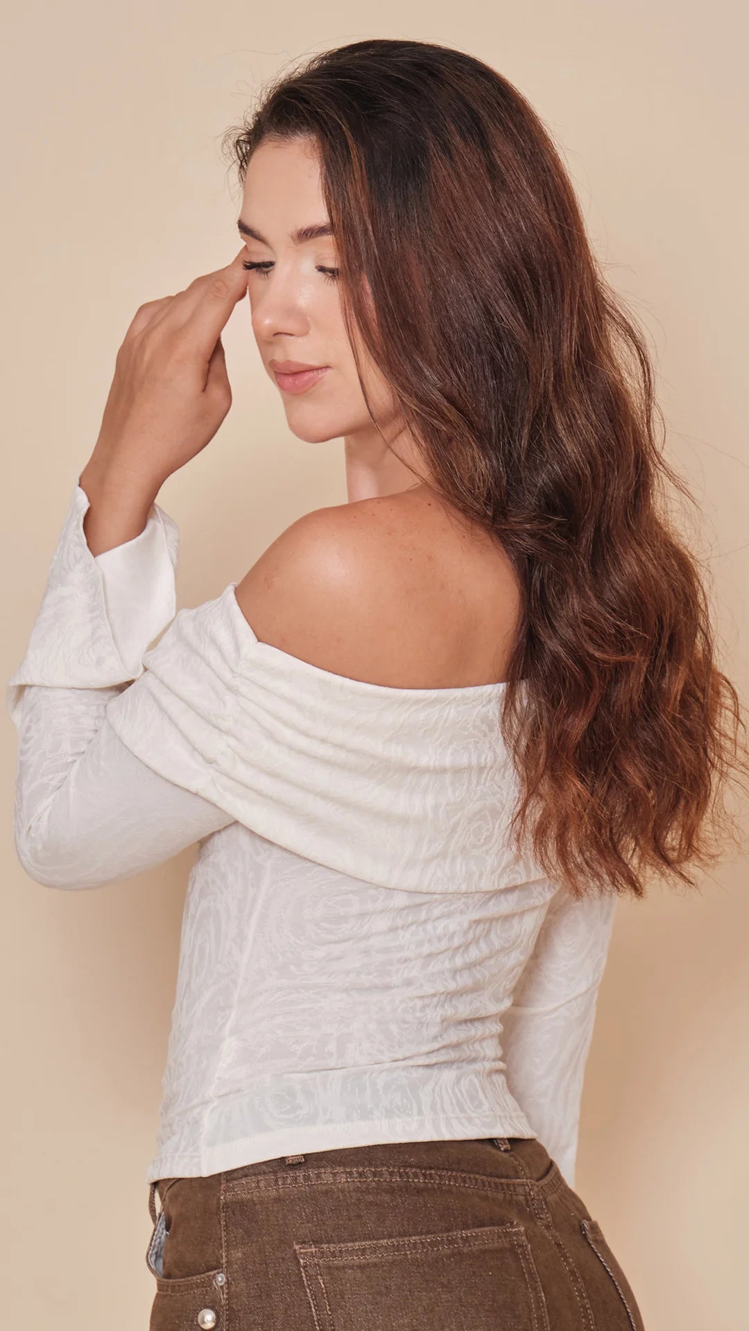MARFIL - blusa-estraple-con-fajon-superior-marfil