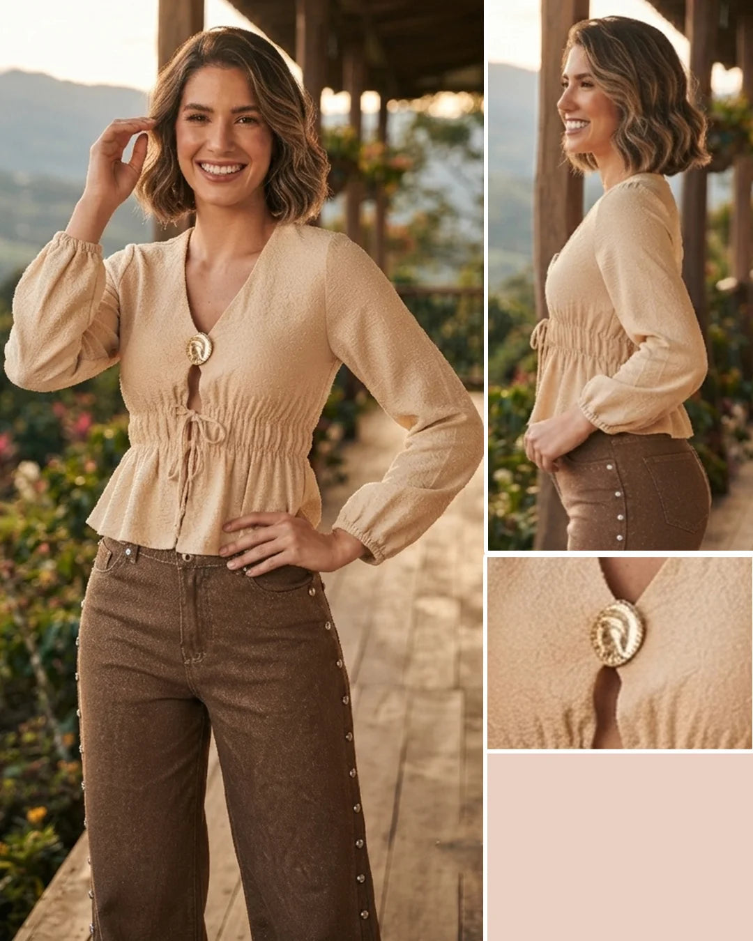 BEIGE - blusa-corta-con-escote-profundo-y-frente-abierto-beige