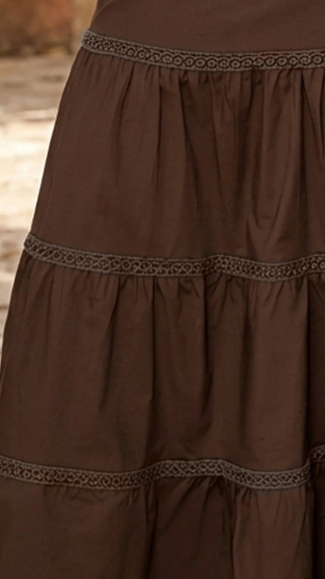 CHOCOLATE - conjunto-corset-estraple-con-varillas-falda-4-tiempos-chocolate