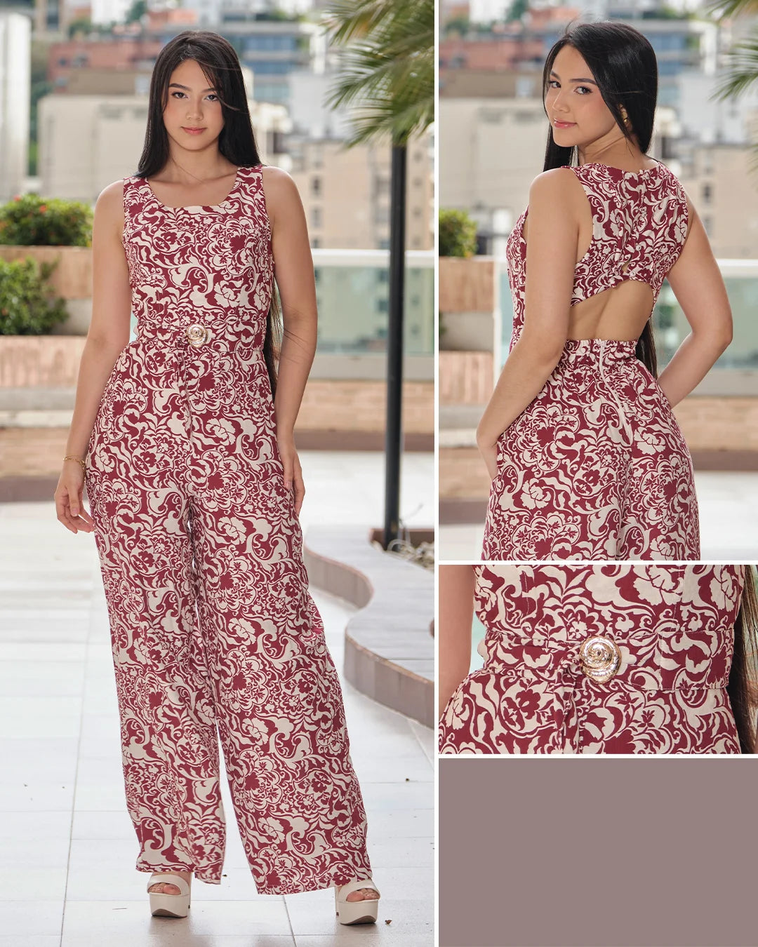 VINO TINTO - enterizo-blusa-sisa-con-espalda-descubierta-pantalon-largo-vino-tinto
