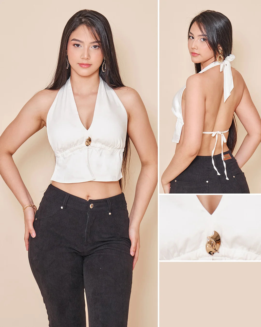 MARFIL - blusa-estraple-corta-con-amarre-en-cuello-copa-marfil