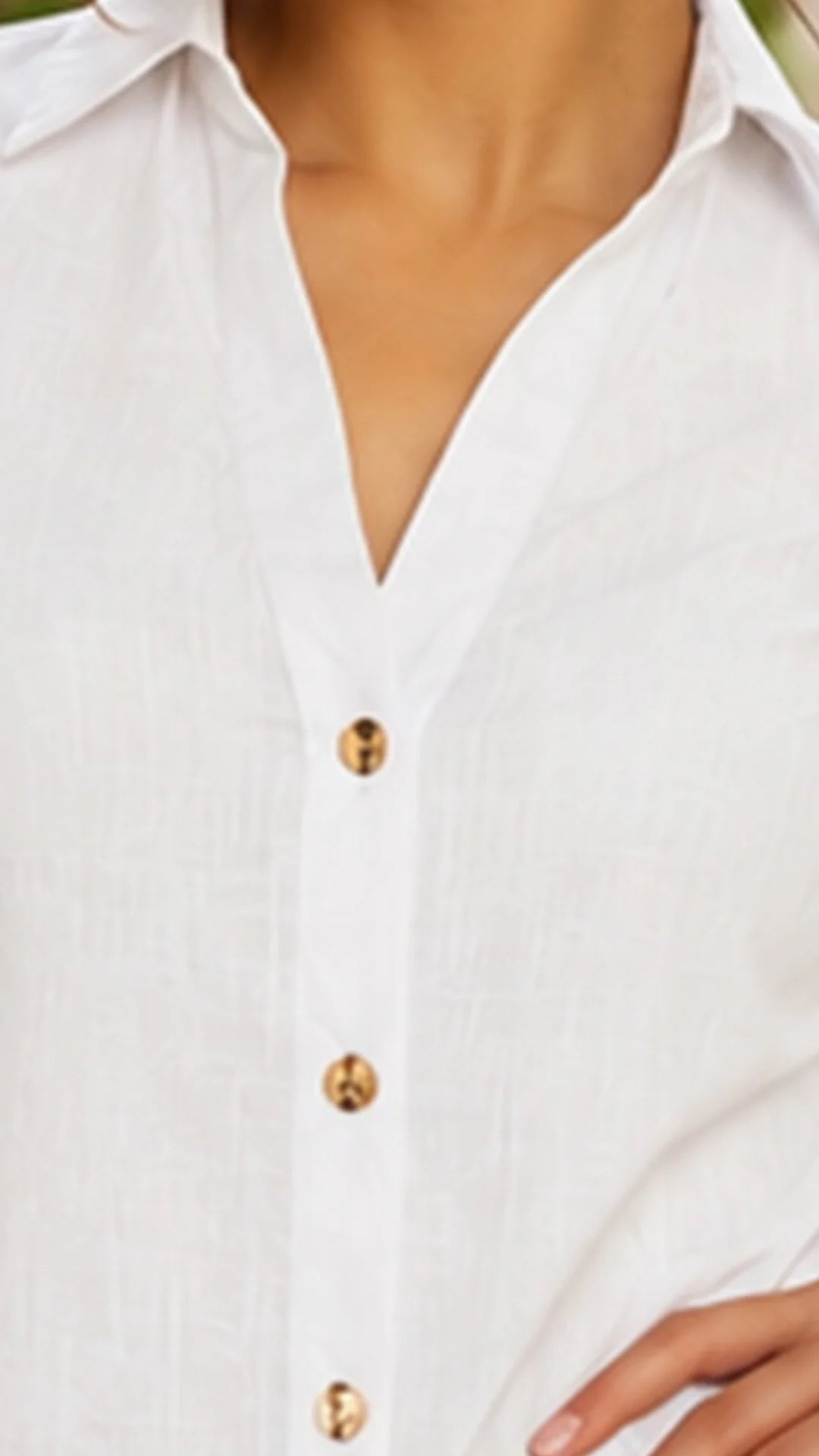 BLANCO - camisera-larga-manga-larga-en-tela-lino-blanco