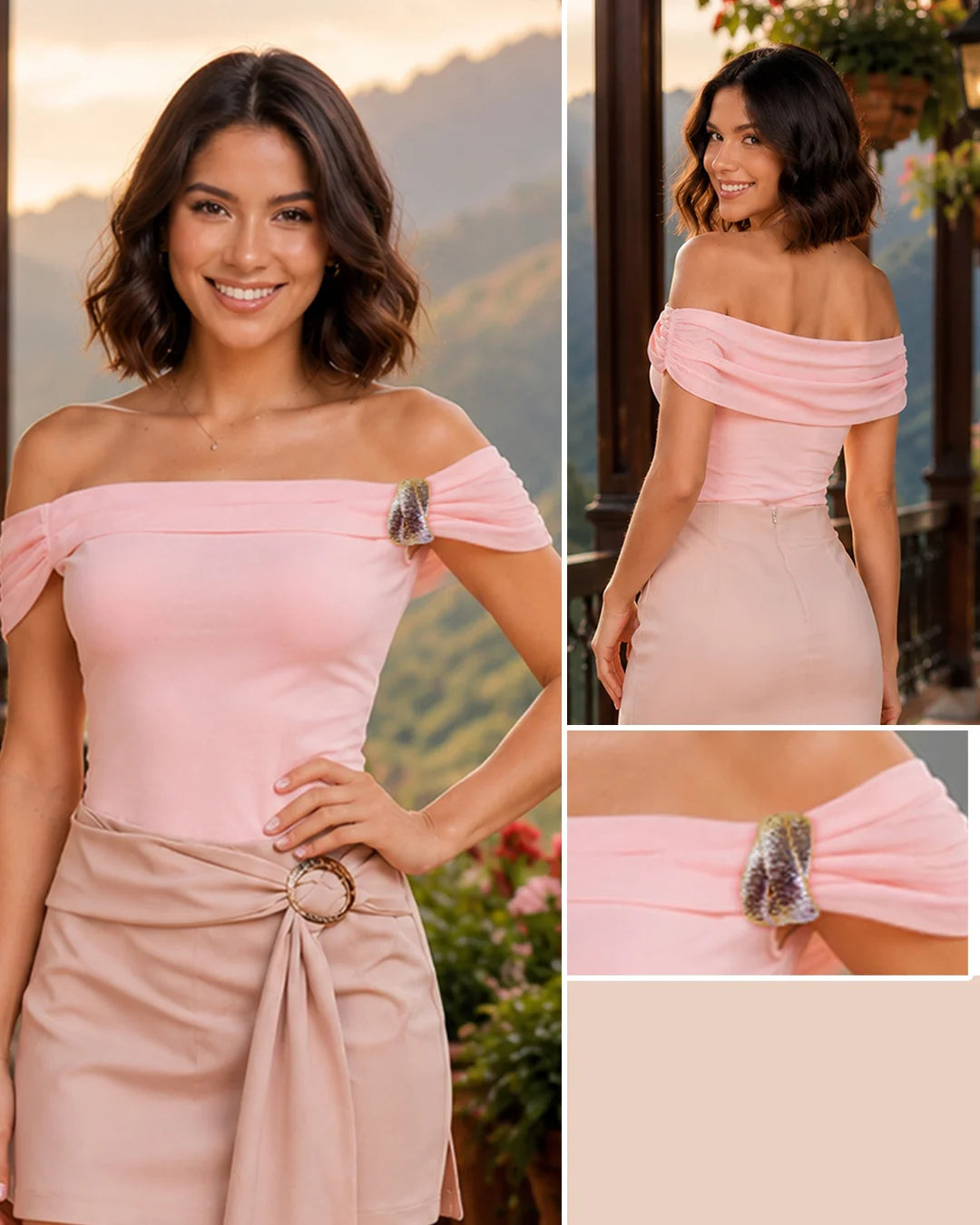 ROSADO - blusa-estraple-manga-sisa-rosado